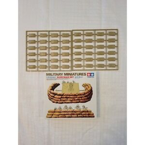 Tamiya 1/35 Military Miniatures Sand Bags Set Model Kit 35025 WWII Diorama